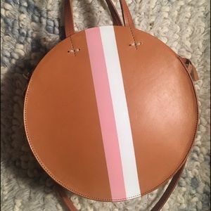 brown pink clare v petit alistair purse